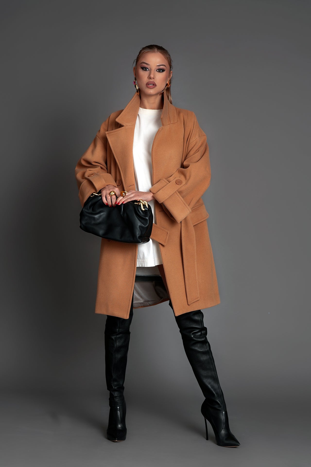 Gloria in Warm Caramel coat