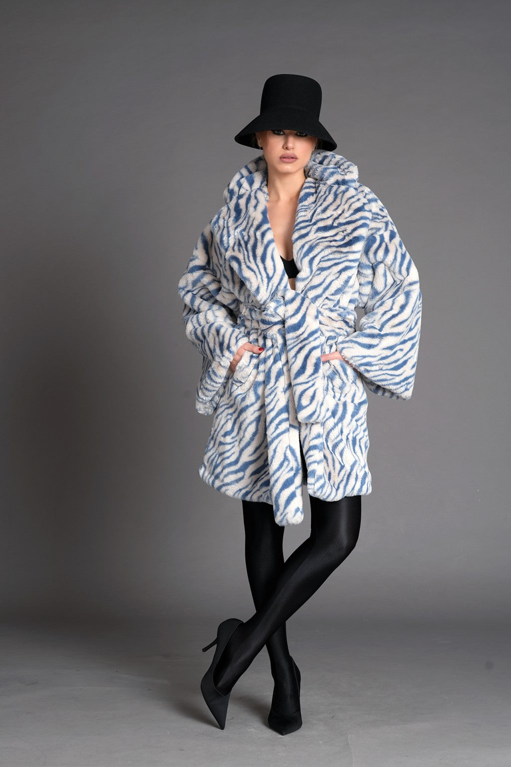 Maggio in zebra sky coat